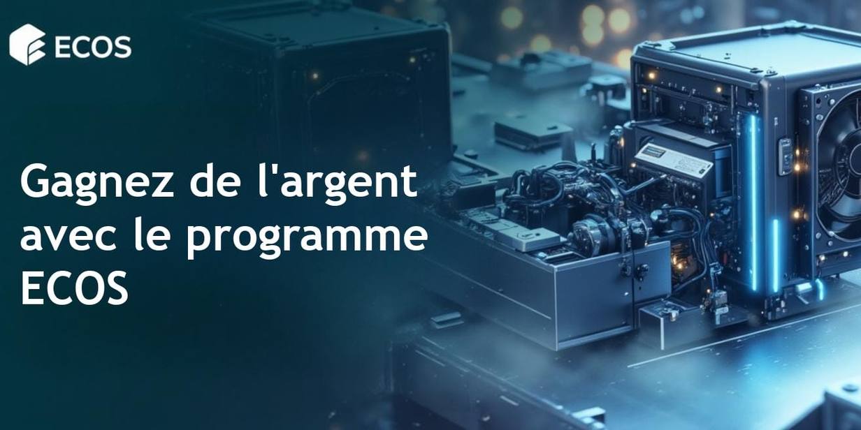 Programme partenaire ECOS pour gagner de l’argent avec la cryptomonnaie