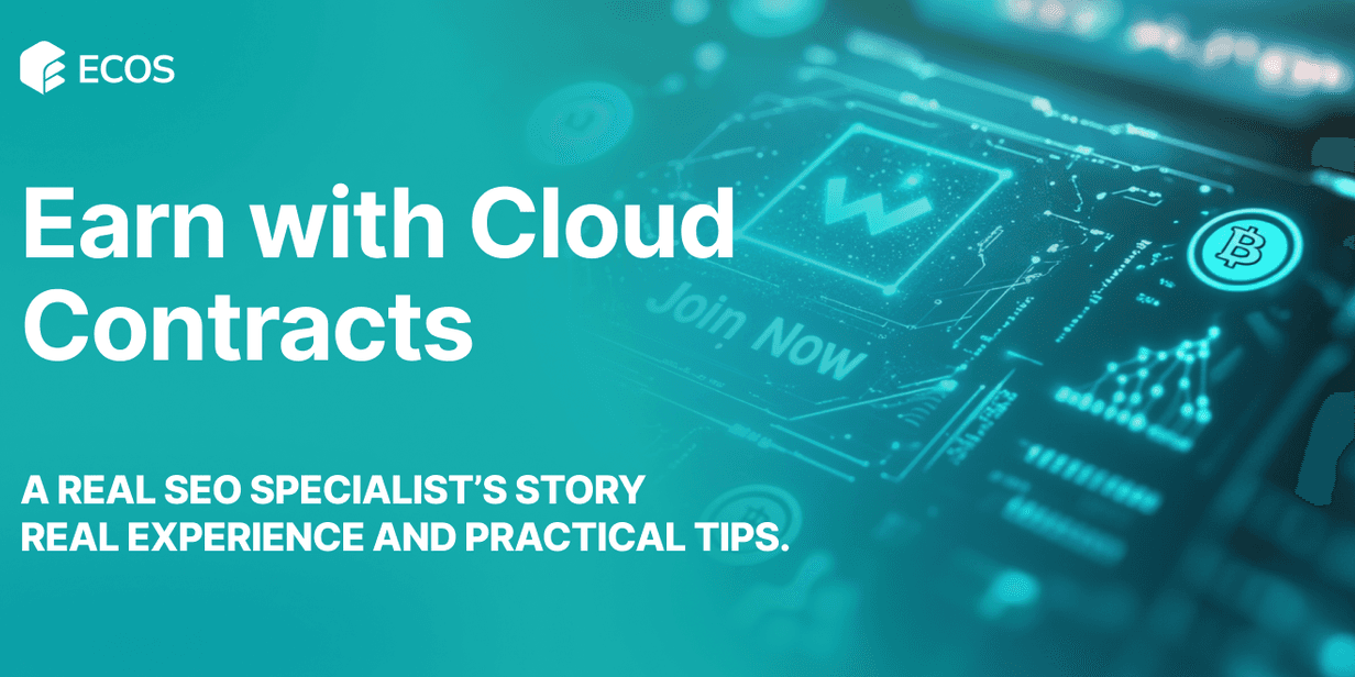 How I Earned $4,500 with ECOS Cloud Contracts: A Real SEO Specialist’s Story