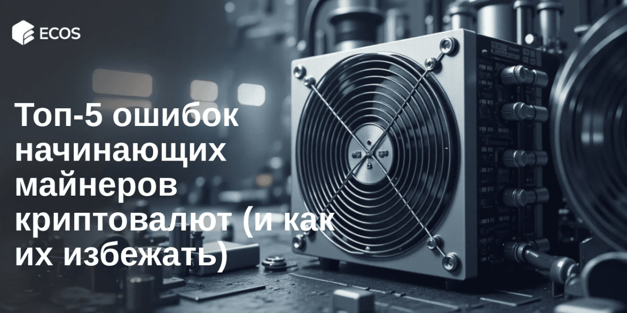 Топ-5 ошибок начинающих майнеров криптовалют (и как их избежать)