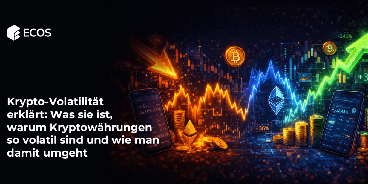 Krypto-Volatilität erklärt: Was sie ist, warum Kryptowährungen so volatil sind und wie man damit umgeht