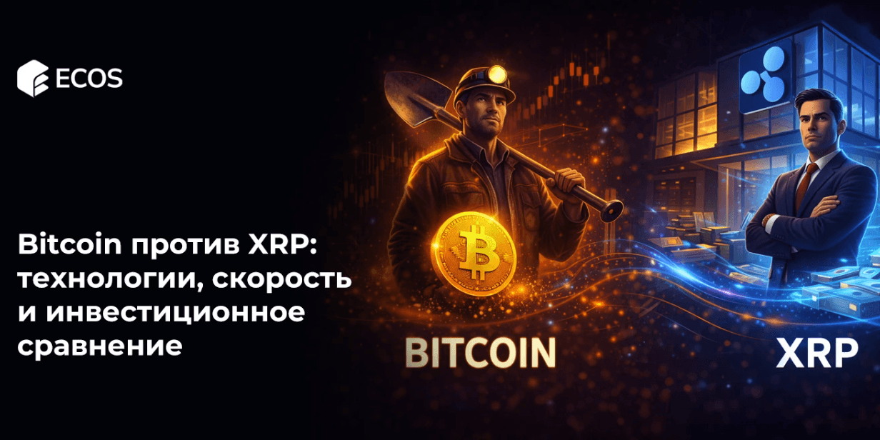 Bitcoin против XRP: технологии, скорость и инвестиционное сравнение