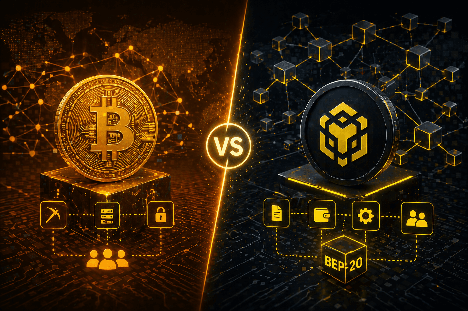 BEP-20 vs Bitcoin