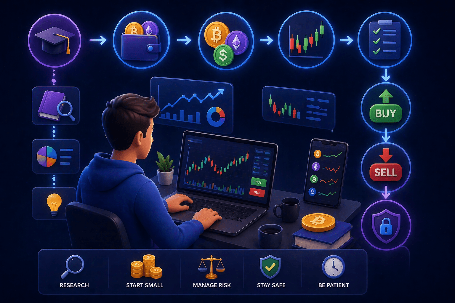 Risks and Safety in Cryptocurrency