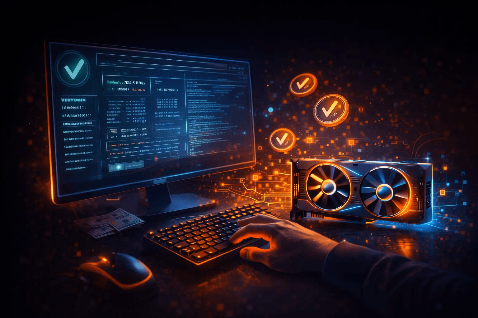Configurer votre rig de minage Vertcoin