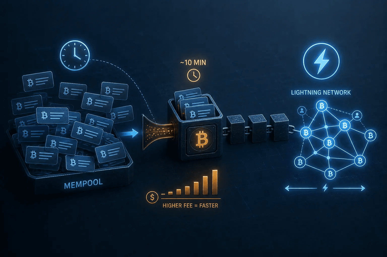 Почему транзакции Bitcoin могут быть медленными