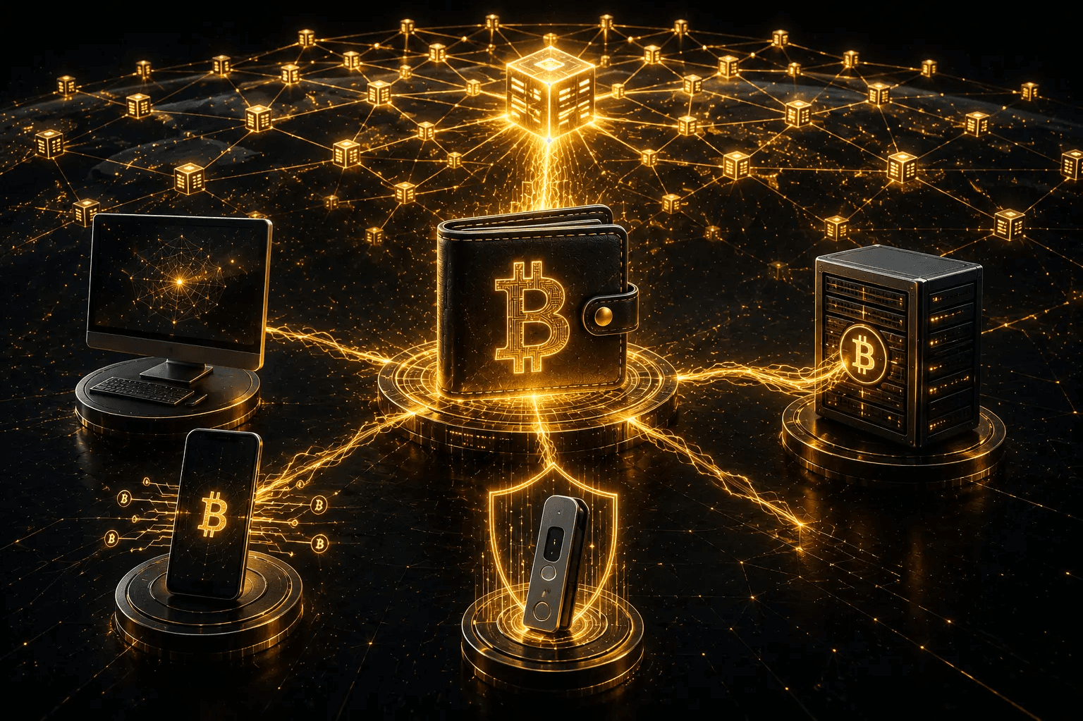 Как создать биткоин-кошелёк