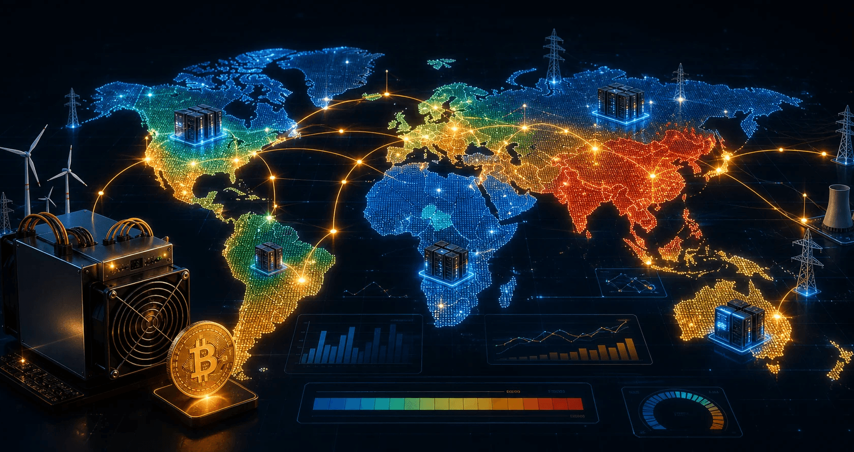 Global Electricity Price Map for Bitcoin Mining