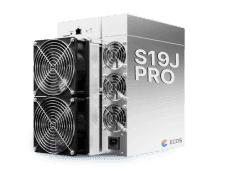 Antminer S19J Pro 120TH/s