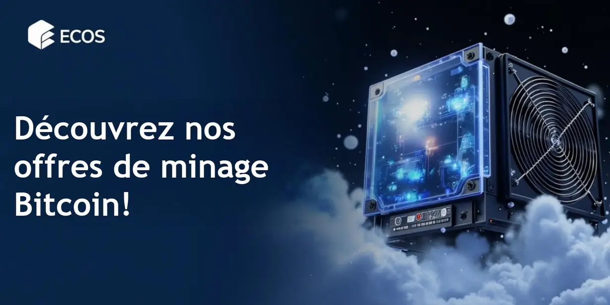 Offres de minage Bitcoin : Mega Black Friday avec ECOS