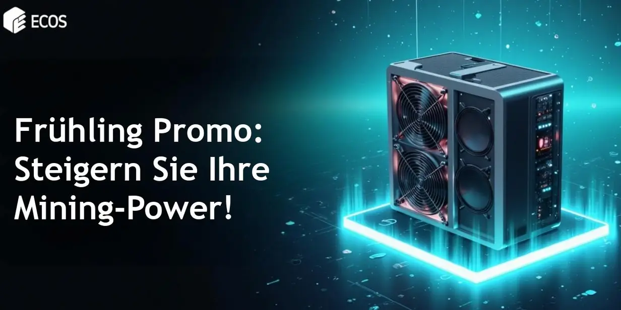 Frühling Promo für Kryptowährungs-Mining Angebote