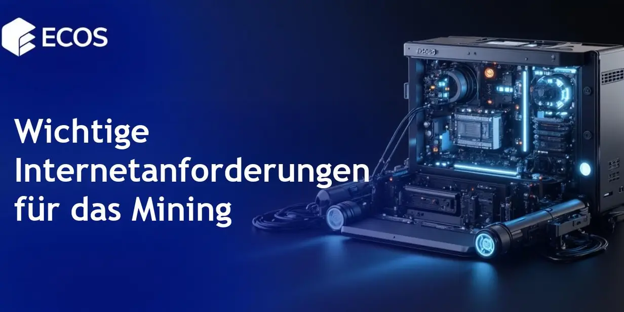 Internet für Mining: Geschwindigkeit, Stabilität und Anforderungen