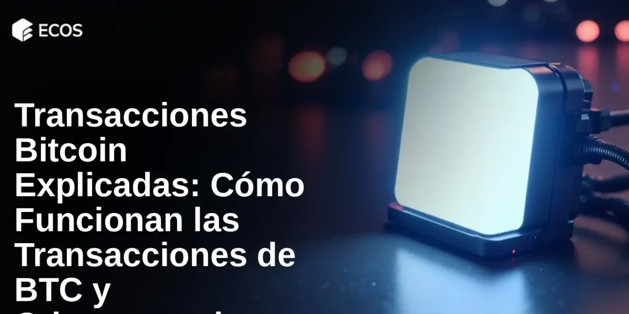 Transacciones Bitcoin Explicadas: Cómo Funcionan las Transacciones de BTC y Criptomonedas