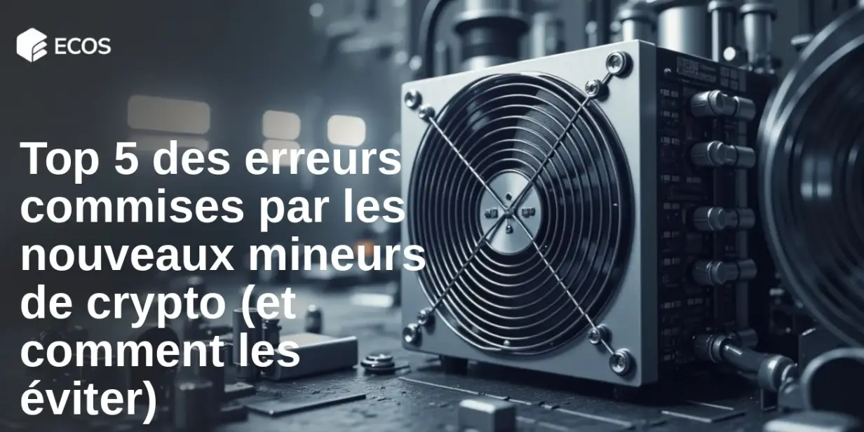 Top 5 des erreurs commises par les nouveaux mineurs de crypto (et comment les éviter)