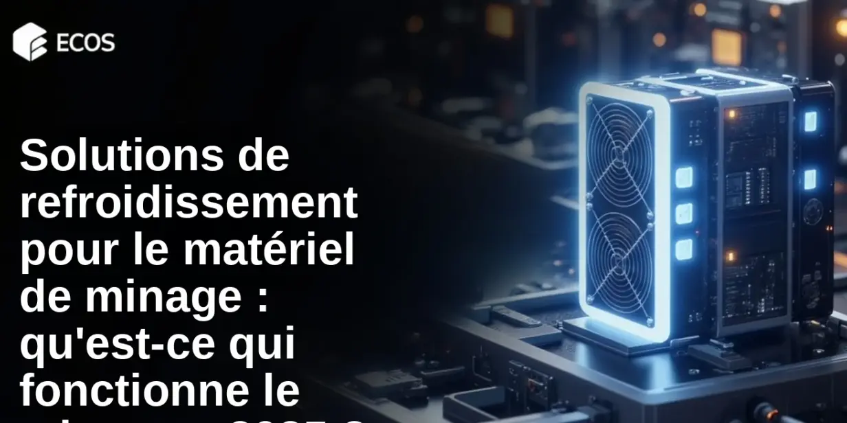 Solutions de refroidissement pour le matériel de minage : qu’est-ce qui fonctionne le mieux en 2025 ?