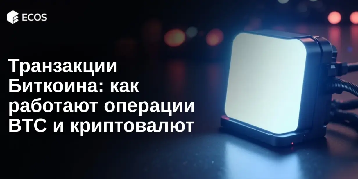 Транзакции Биткоина: как работают операции BTC и криптовалют