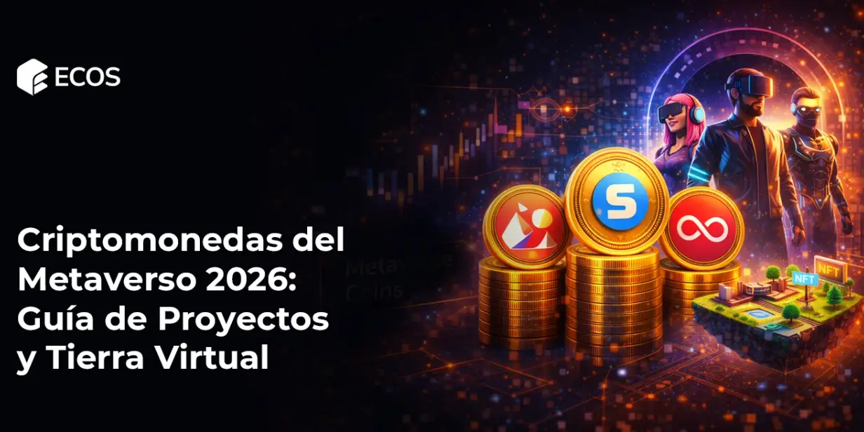 Criptomonedas del Metaverso 2026: Guía de Proyectos y Tierra Virtual