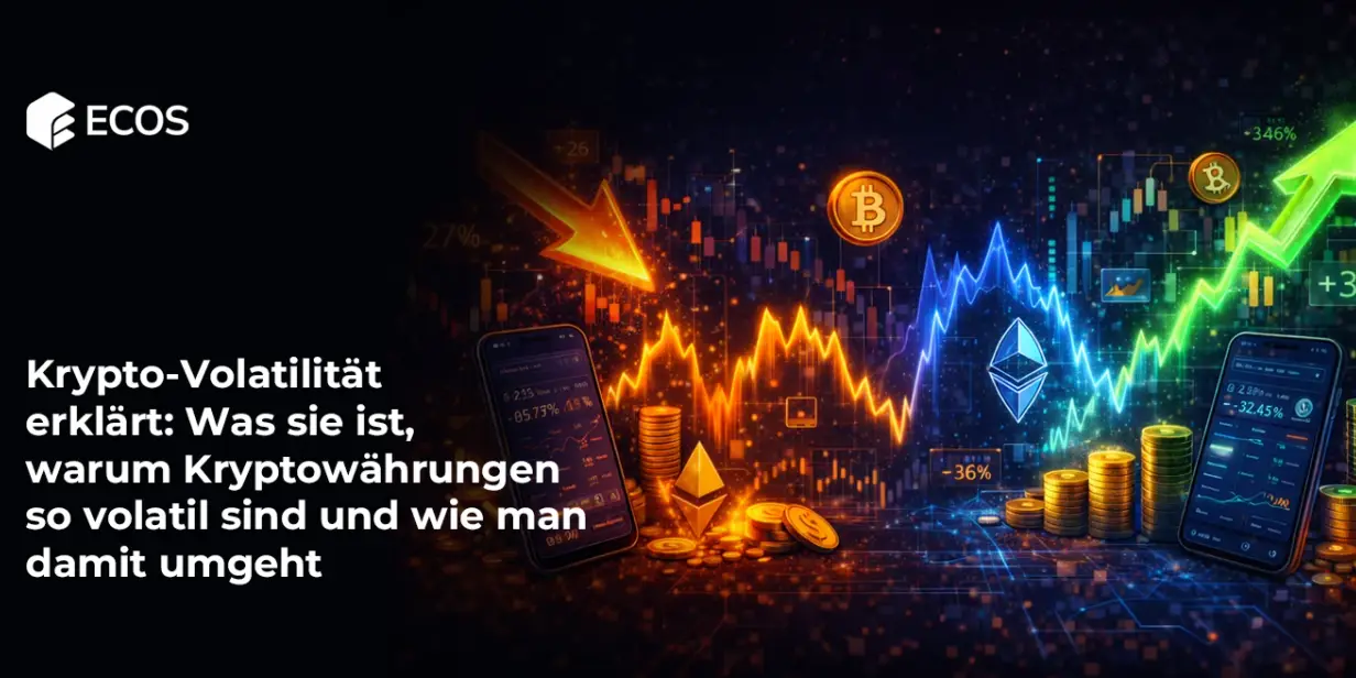 Krypto-Volatilität erklärt: Was sie ist, warum Kryptowährungen so volatil sind und wie man damit umgeht