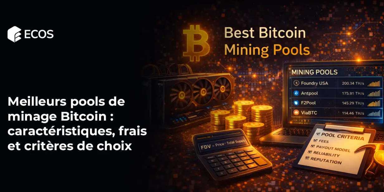 Meilleurs pools de minage Bitcoin : caractéristiques, frais et critères de choix