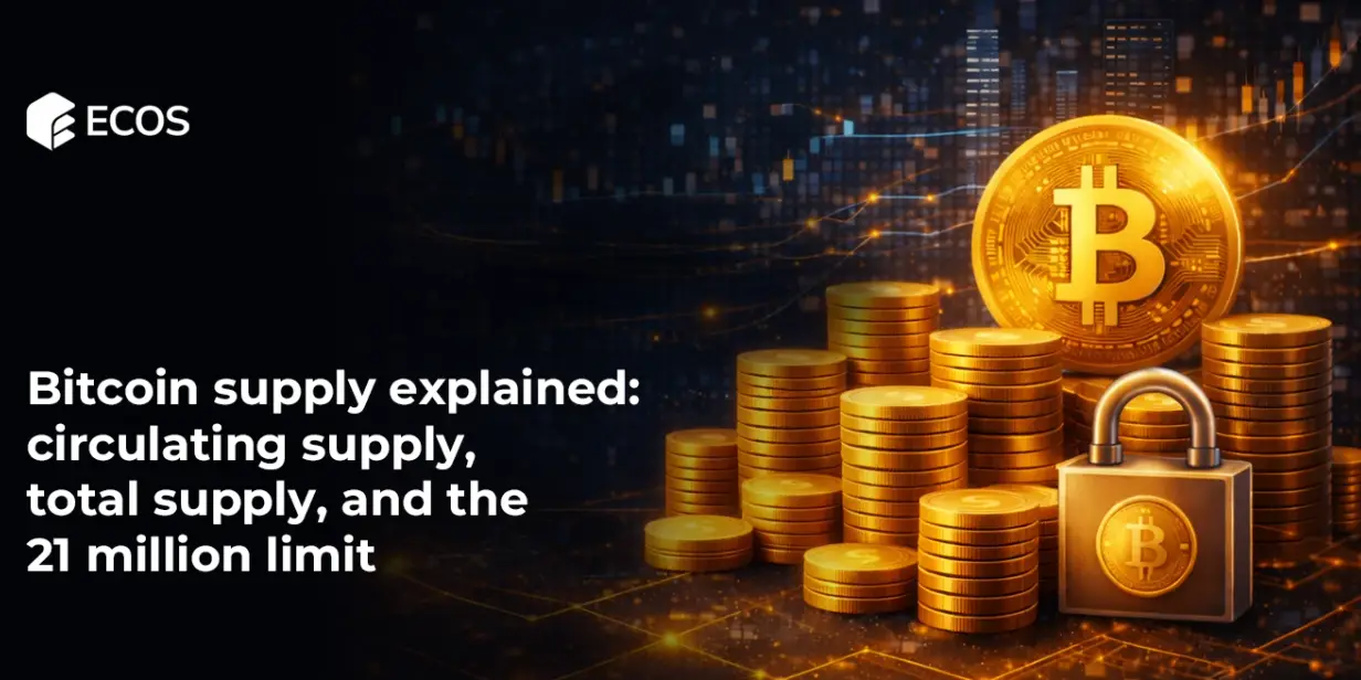 Bitcoin supply explained: circulating supply, total supply, and the 21 million limit