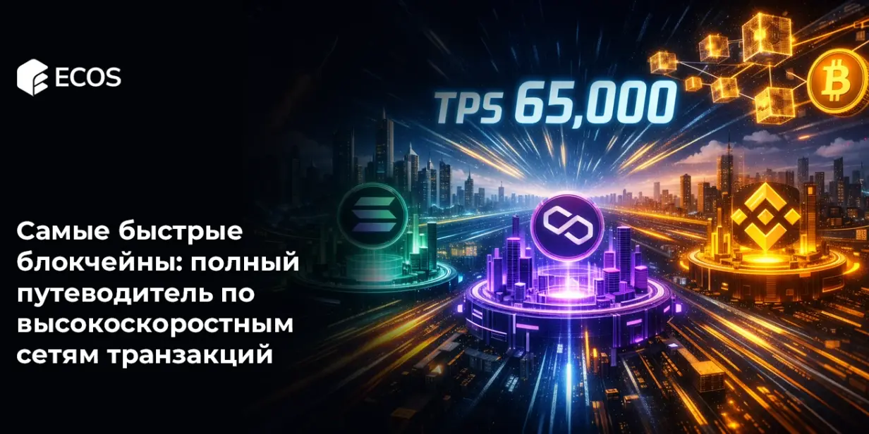 Самые быстрые блокчейны: полный путеводитель по высокоскоростным сетям транзакций