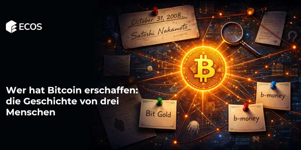 Wer hat Bitcoin erschaffen: die Geschichte von drei Menschen
