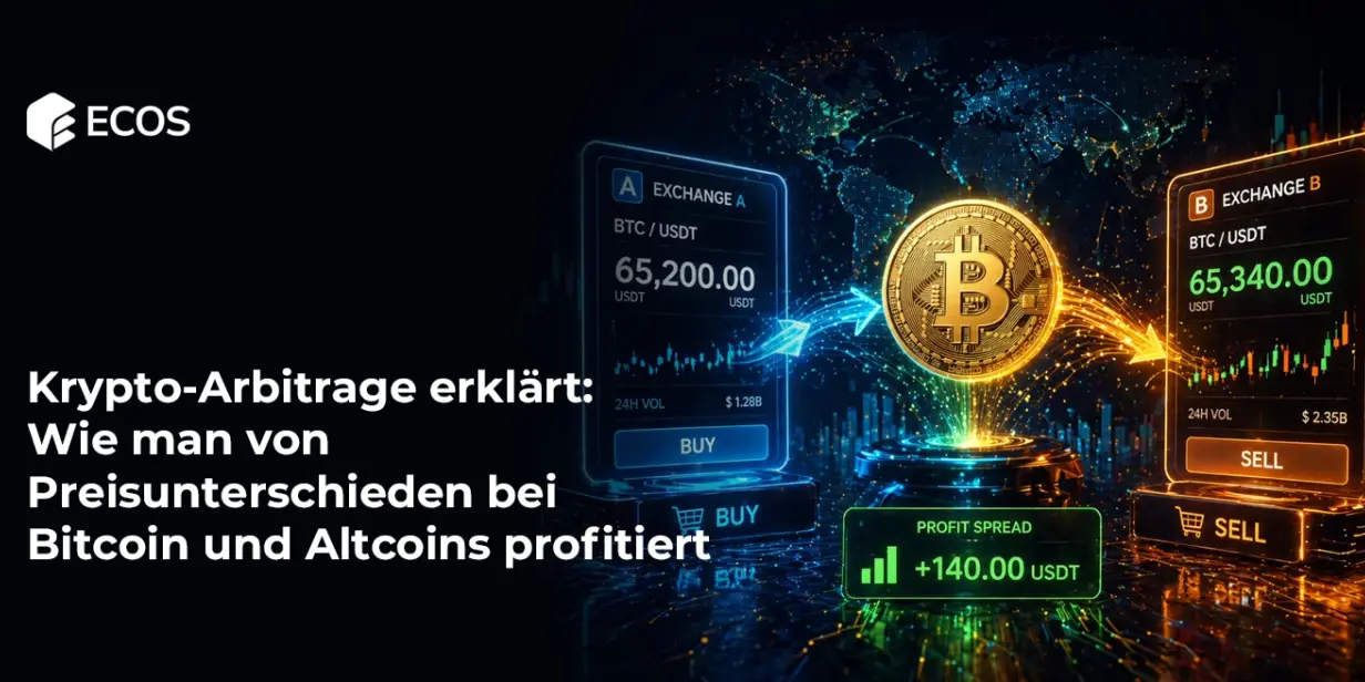 Krypto-Arbitrage erklärt: Wie man von Preisunterschieden bei Bitcoin und Altcoins profitiert