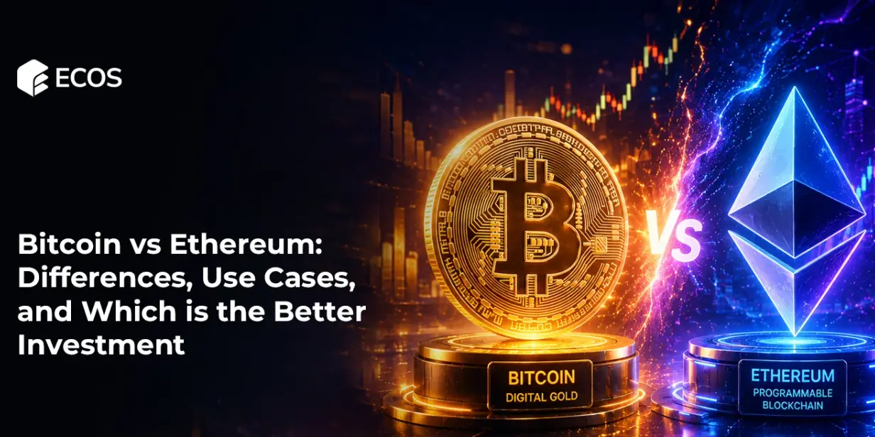 Bitcoin vs Ethereum: Differences, Use Cases, and Which is the Better Investment