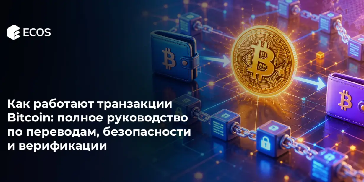 Как работают транзакции Bitcoin: полное руководство по переводам, безопасности и верификации