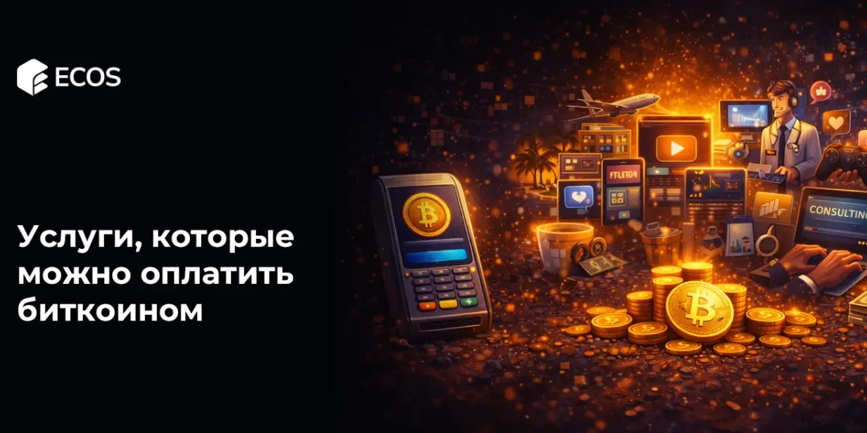 Услуги, которые можно оплатить биткоином