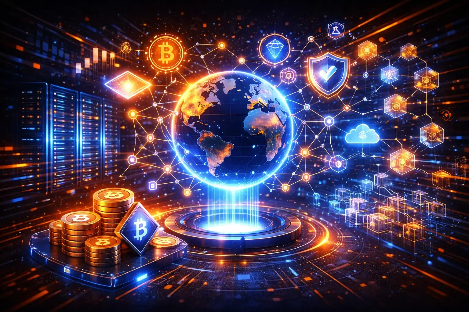 L’Omnivers dans la technologie, la blockchain et la crypto