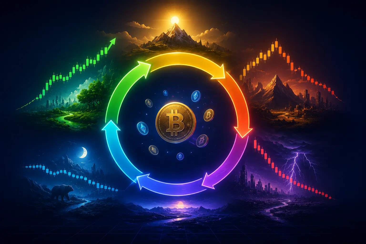 Key drivers behind crypto market cycles