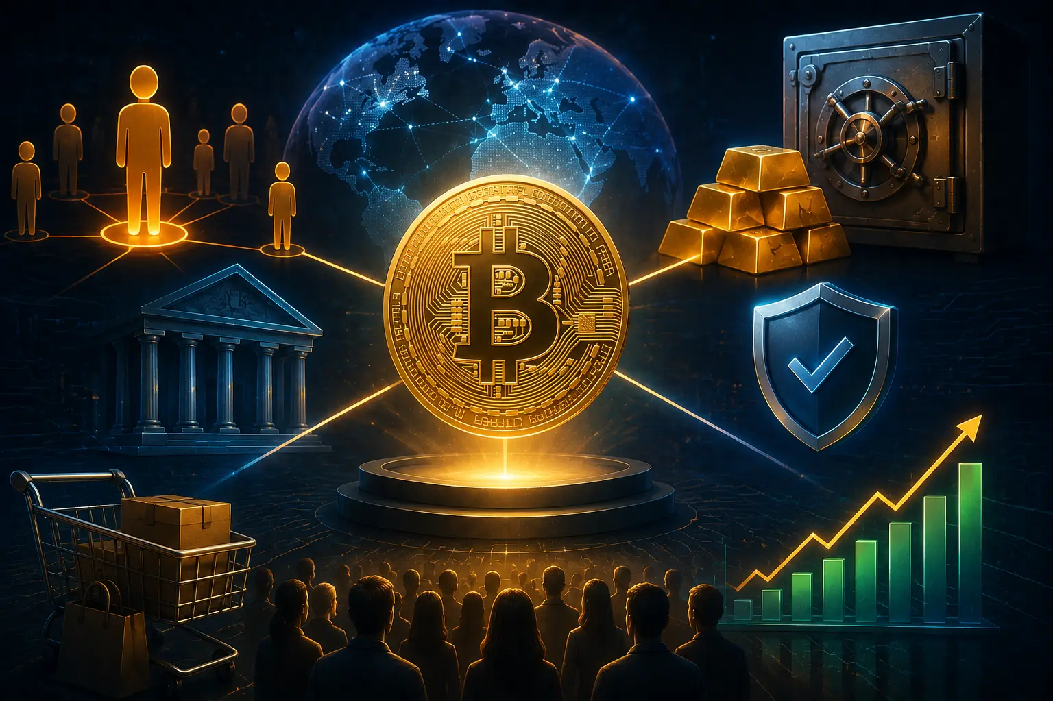 Why is bitcoin worth so much?