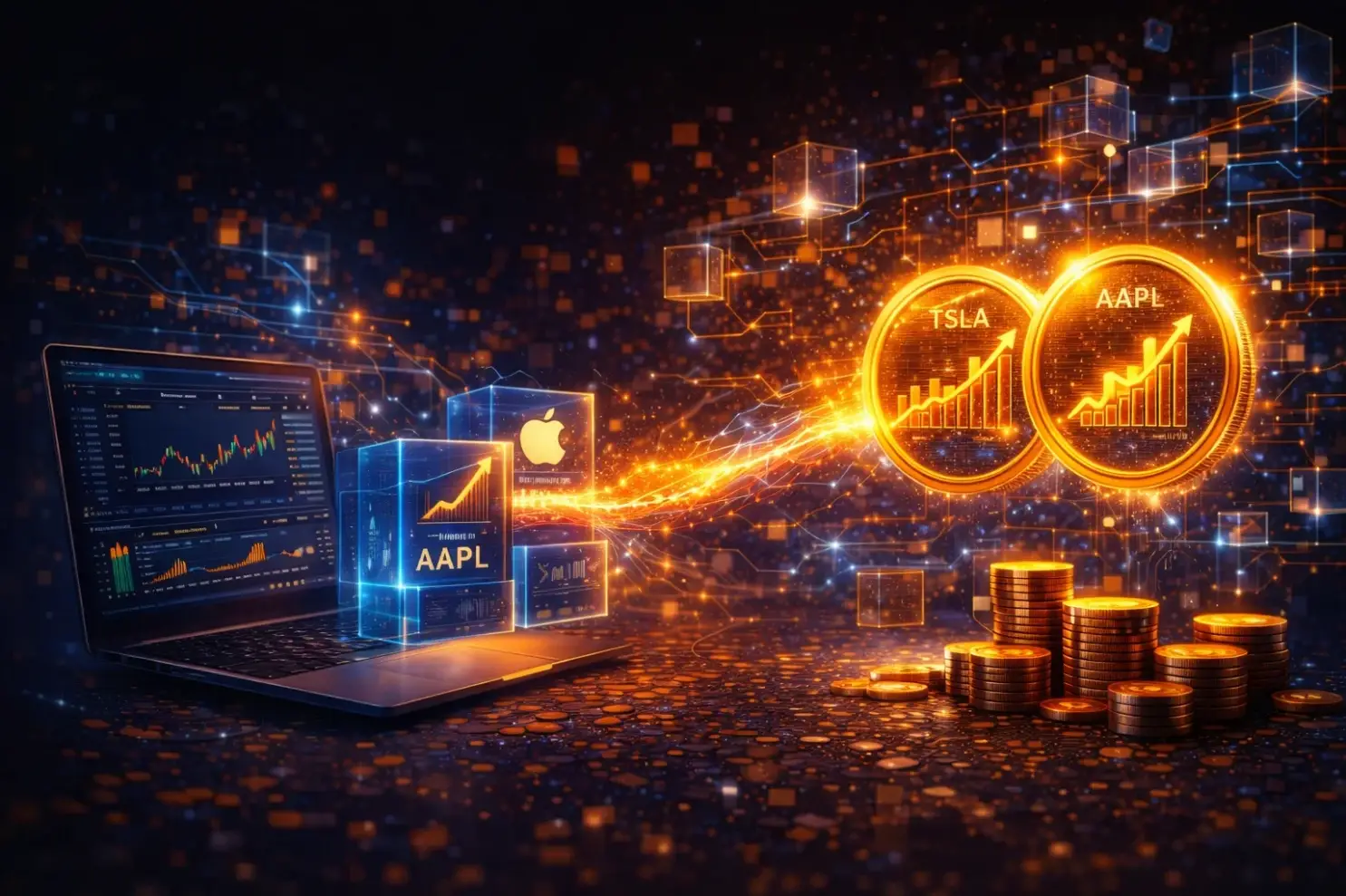 Tokenisierung von Aktien und Blockchain-Technologie
