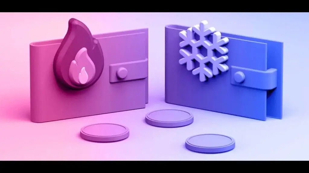 How hot and cold wallets work?