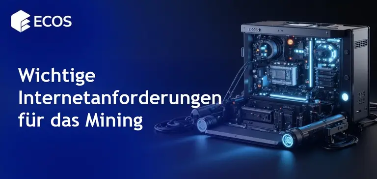 Internet für Mining: Geschwindigkeit, Stabilität und Anforderungen