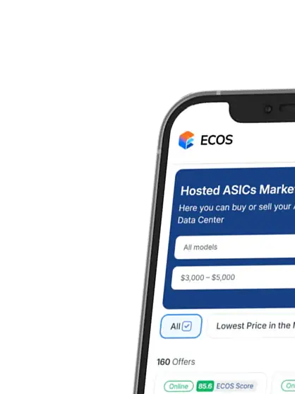 ECOS ASICs Marketplace Mobile App
