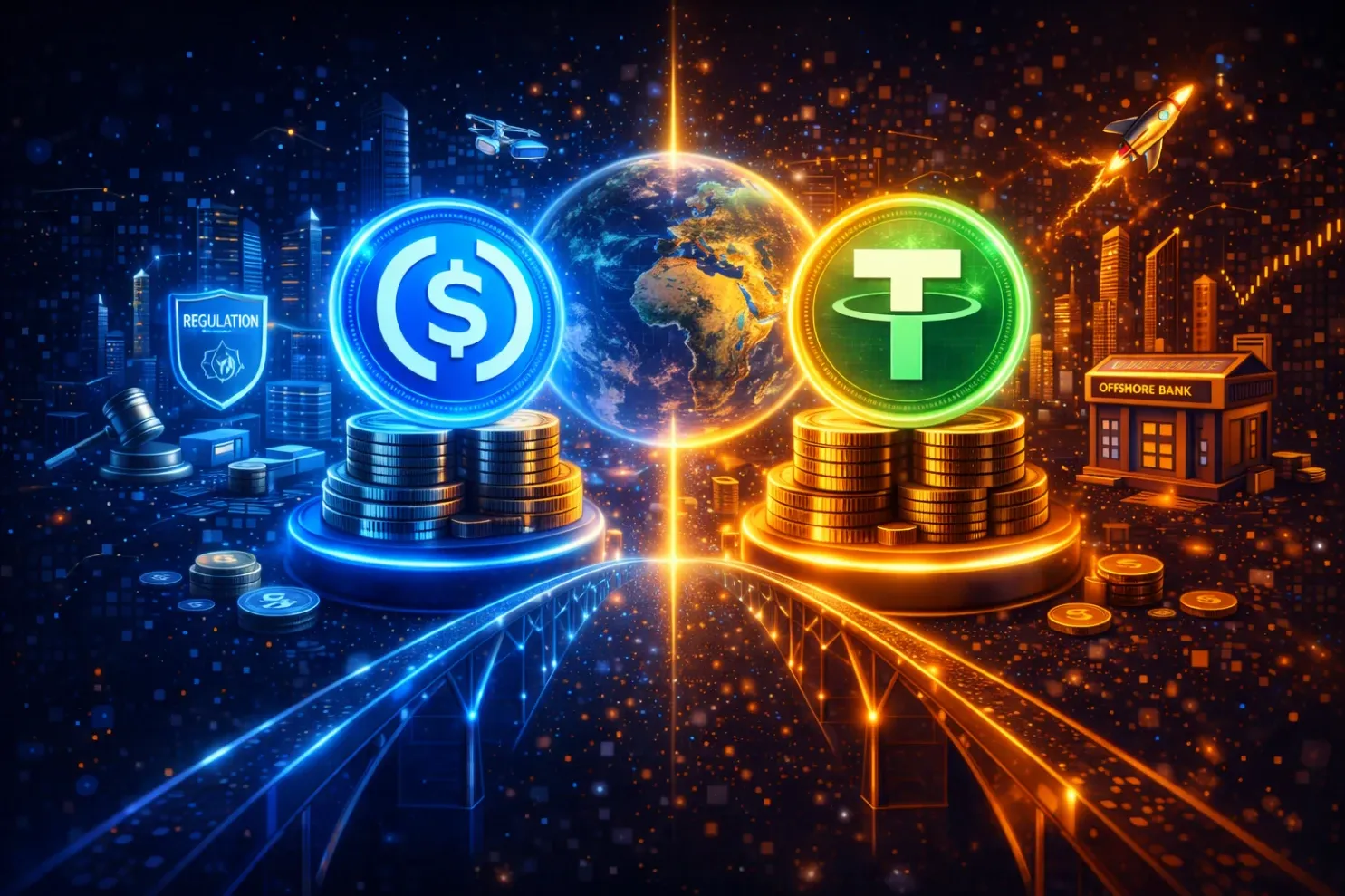 L’avenir de USDC et USDT