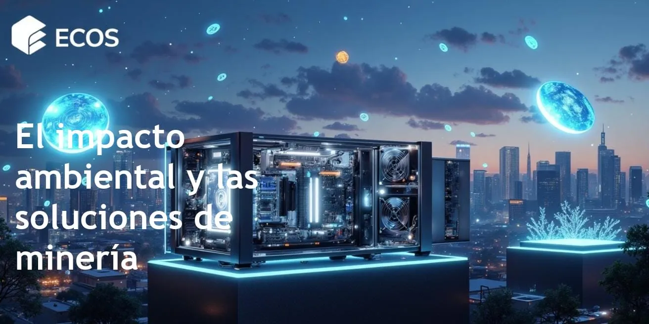 Impacto ambiental de la minería de criptomonedas: energía, emisiones y soluciones verdes explicadas