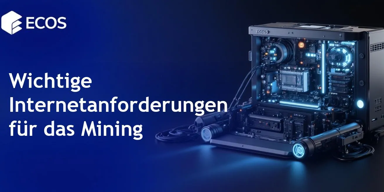 Internet für Mining: Geschwindigkeit, Stabilität und Anforderungen