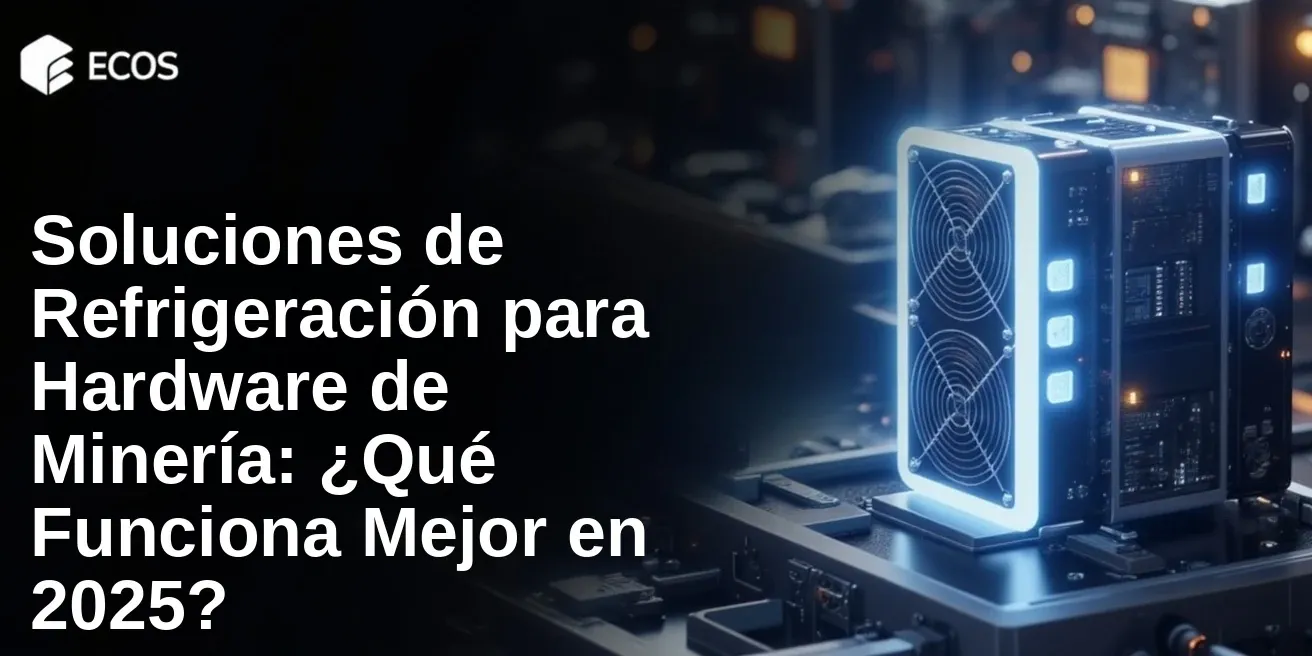 Soluciones de Refrigeración para Hardware de Minería: ¿Qué Funciona Mejor en 2025?