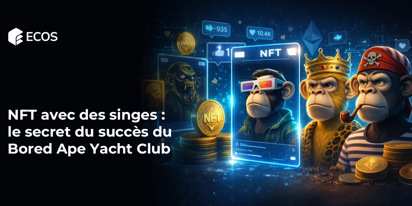 NFT avec des singes : le secret du succès du Bored Ape Yacht Club
