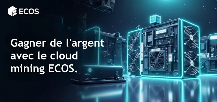 Contrats de cloud mining : Comment j’ai gagné 4 500 $ avec ECOS