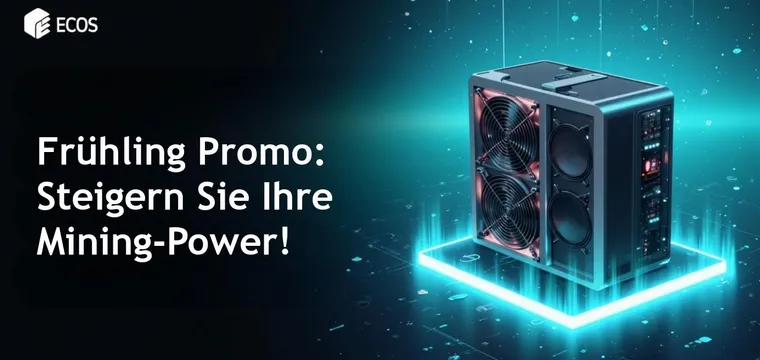 Frühling Promo für Kryptowährungs-Mining Angebote