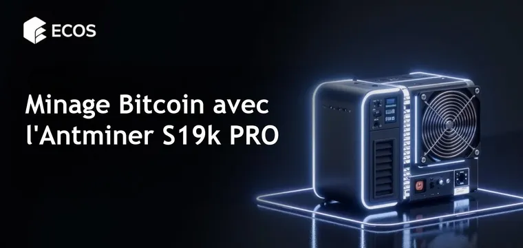 Antminer S19k PRO: Performance de minage de Bitcoin inégalée