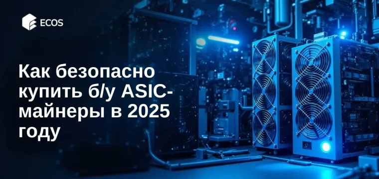 Как безопасно купить б/у ASIC-майнеры в 2025 году