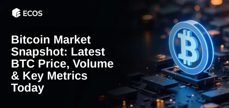 Bitcoin Market Snapshot: Latest BTC Price, Volume & Key Metrics Today