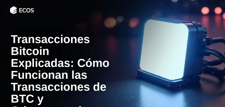 Transacciones Bitcoin Explicadas: Cómo Funcionan las Transacciones de BTC y Criptomonedas