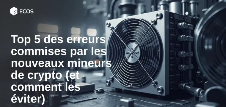 Top 5 des erreurs commises par les nouveaux mineurs de crypto (et comment les éviter)