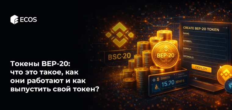 Токены BEP-20: что это такое, как они работают и как выпустить свой токен?