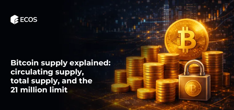 Bitcoin supply explained: circulating supply, total supply, and the 21 million limit
